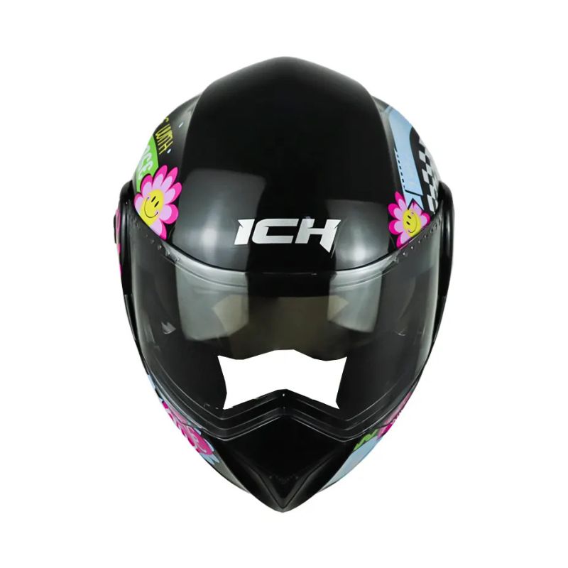 CASCO ICH ICH-3110S SHAMELESS NEGRO AMARILLO