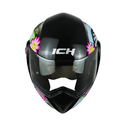 CASCO ICH ICH-3110S SHAMELESS NEGRO AMARILLO