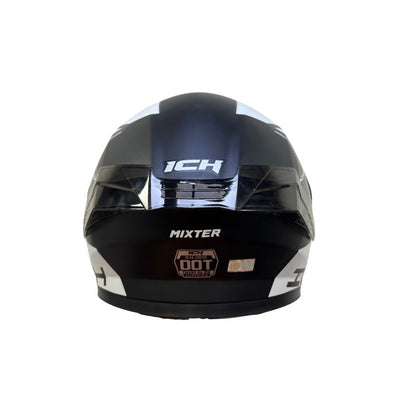 CASCO ICH ICH-3120DV MIXTER MATE NEGRO BLANCO VISOR HUMO