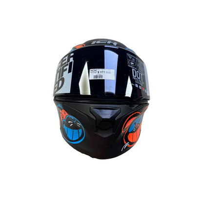 CASCO ICH ICH-3120DV TURN ON MATE NEGRO NARANJA NEON