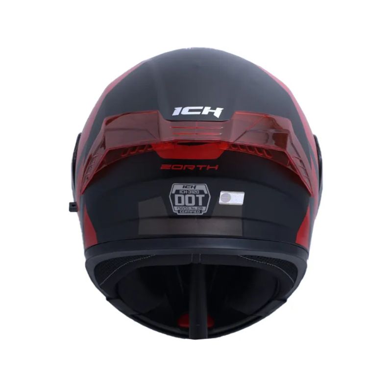 CASCO ICH ICH-3120DV ZORTH MATE NEGRO ROJO