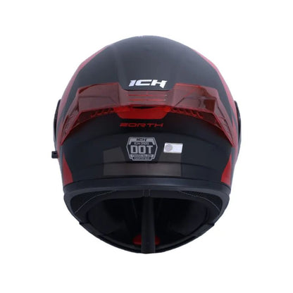 CASCO ICH ICH-3120DV ZORTH MATE NEGRO ROJO