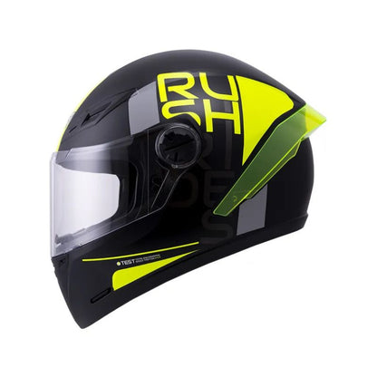 CASCO ICH ICH-501SP DOPE MATE NEGRO AMARILLO NEON