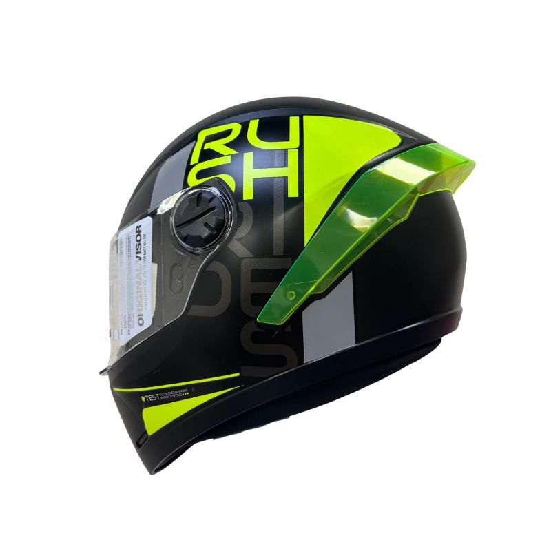 CASCO ICH ICH-501SP DOPE MATE NEGRO AMARILLO NEON IRIDIUM