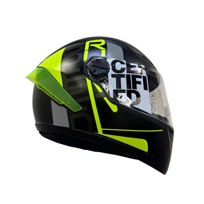 CASCO ICH ICH-501SP DOPE MATE NEGRO AMARILLO NEON IRIDIUM