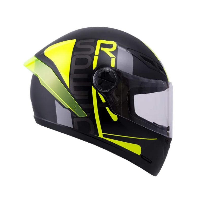 CASCO ICH ICH-501SP DOPE MATE NEGRO AMARILLO NEON