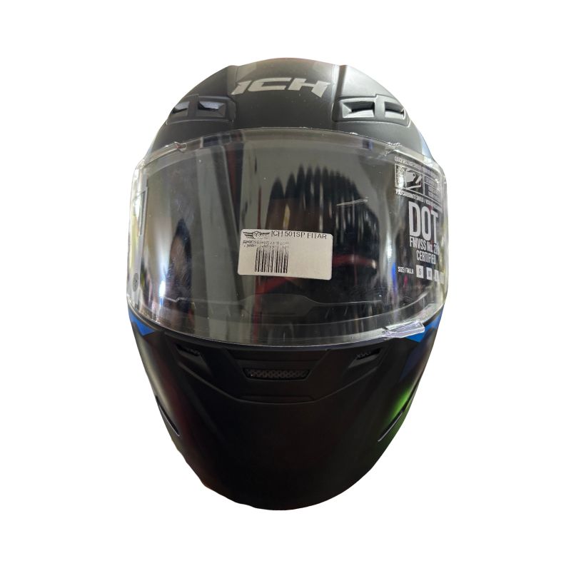 CASCO ICH ICH-501SP FITAR NEGRO AZUL NAVY