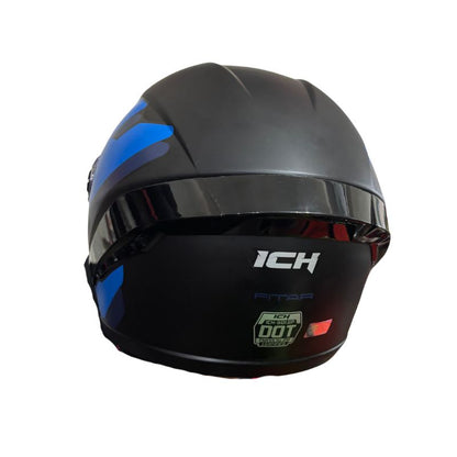 CASCO ICH ICH-501SP FITAR NEGRO AZUL NAVY