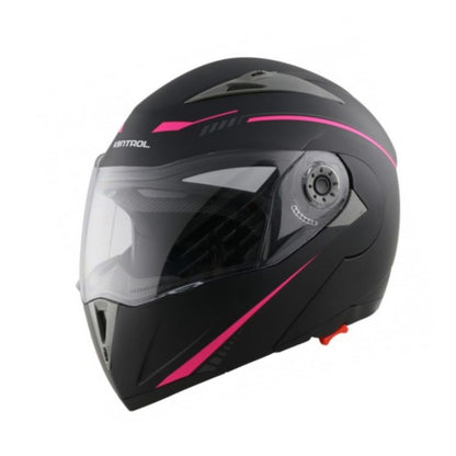CASCO KONTROL 158 ABAT NEGRO FUCSIA