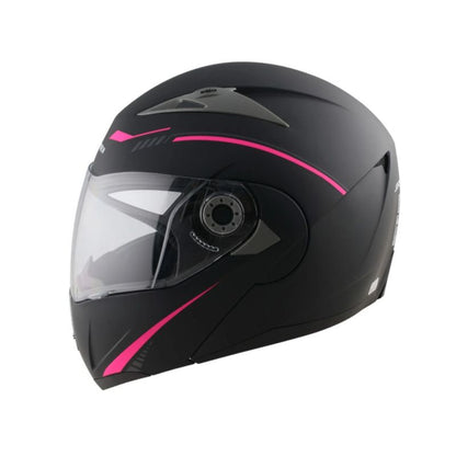 CASCO KONTROL 158 ABAT NEGRO FUCSIA