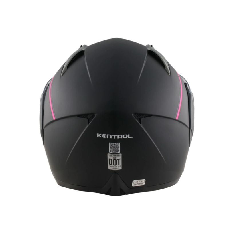 CASCO KONTROL 158 ABAT NEGRO FUCSIA