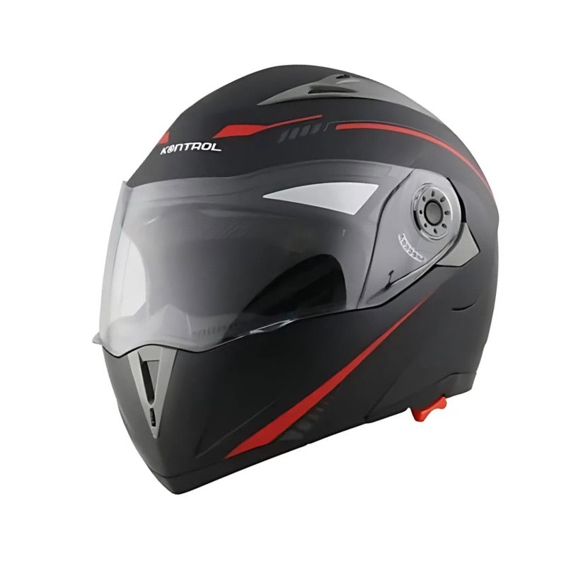 CASCO KONTROL 158 ABAT NEGRO ROJO