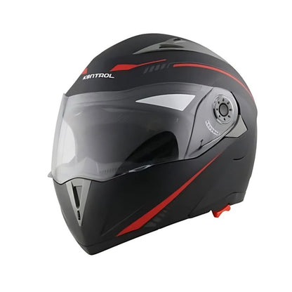 CASCO KONTROL 158 ABAT NEGRO ROJO