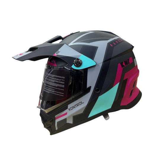 CASCO KONTROL 819-6 KAPUK MATE NEGRO ROSADO