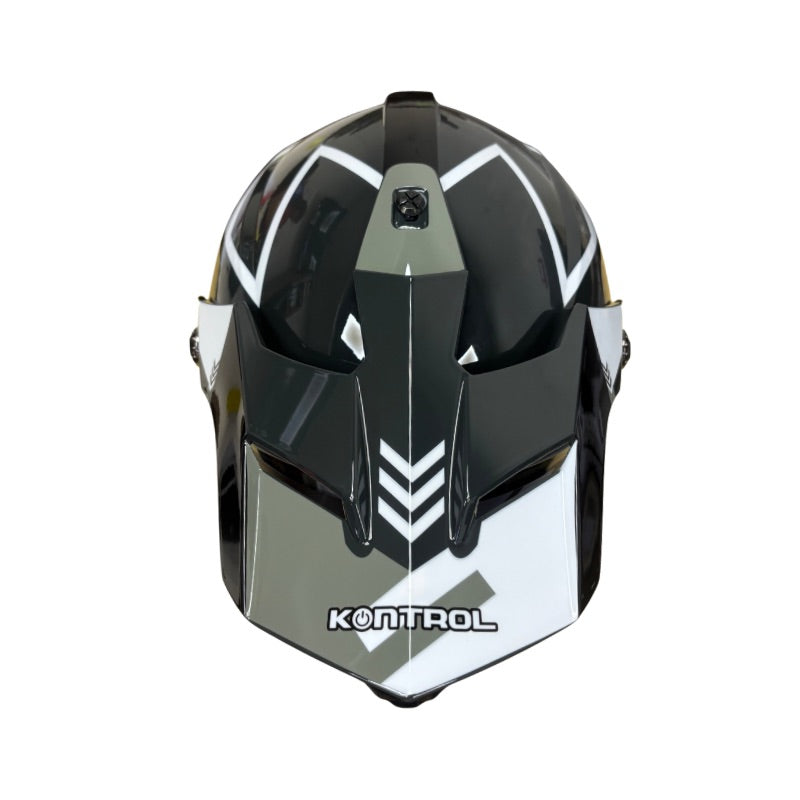 CASCO KONTROL 819-6 KAPUK NEGRO BLANCO