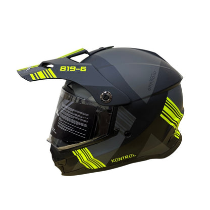CASCO KONTROL 819-6 OXPORT MATE NEGRO AMARILLO