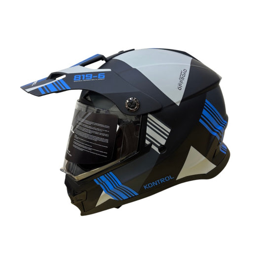 CASCO KONTROL 819-6 OXPORT MATE NEGRO AZUL
