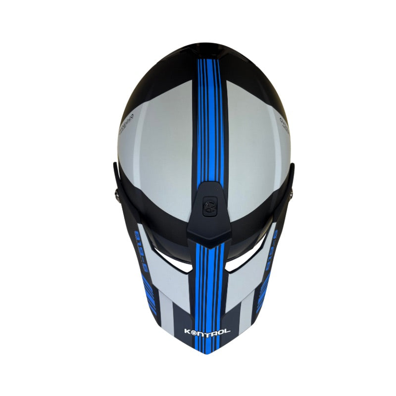 CASCO KONTROL 819-6 OXPORT MATE NEGRO AZUL