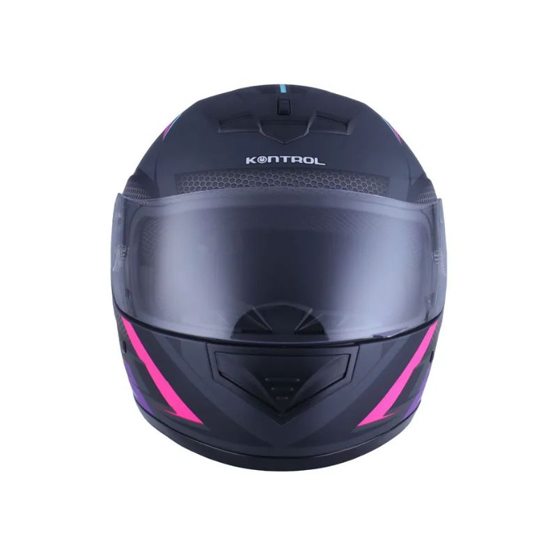 CASCO KONTROL 878 SPEEDY NEGRO ROSADO