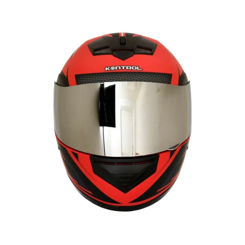 CASCO KONTROL 878 SPEEDY ROJO NEGRO