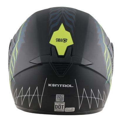 CASCO KONTROL 878 XCORP NEGRO VERDE