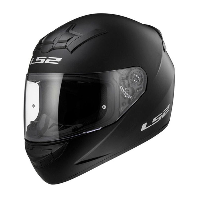 CASCO LS2 FF352 SOLID MATE NEGRO