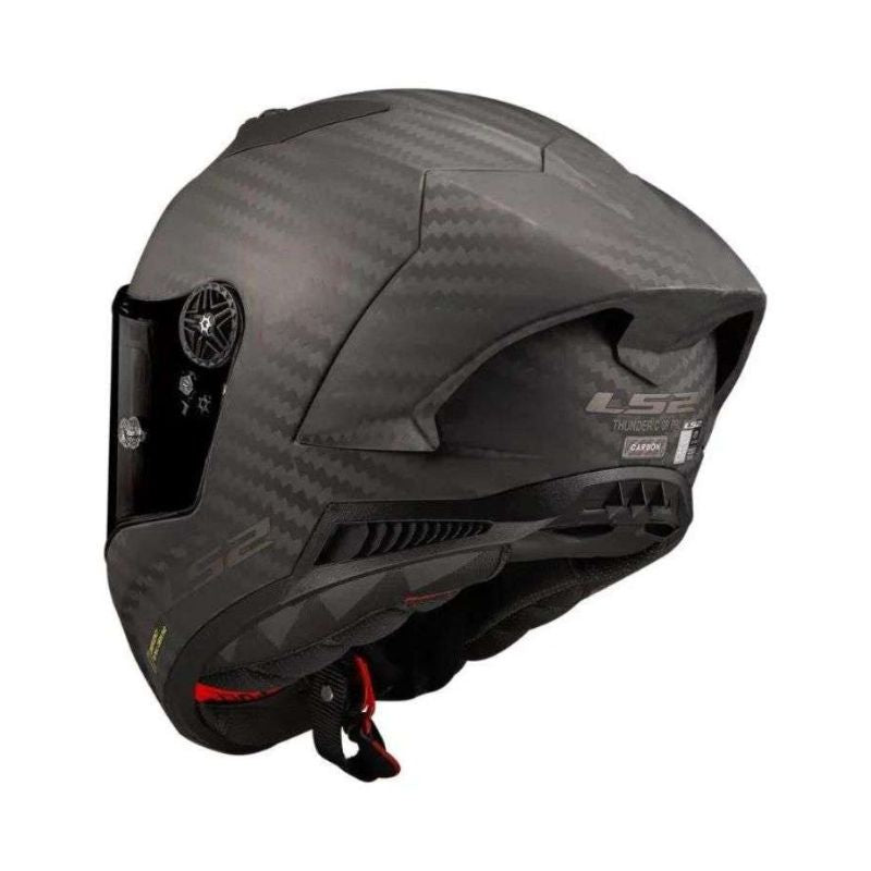 CASCO LS2 FF805 THUNDER C GP AERO SOLID MATE NEGRO