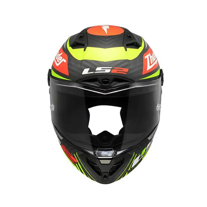 CASCO LS2 FF805 THUNDER GP AERO REPLICA MATE BLACK