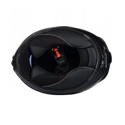 CASCO LS2 FF808 STREAM II JEANS TITANIO VISOR IRIDIUM PLATA