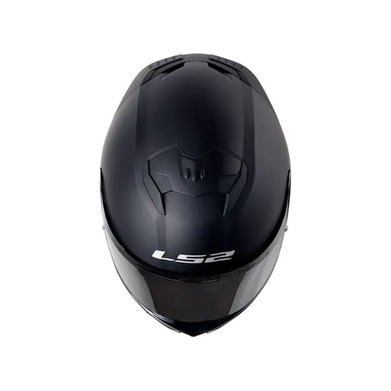 CASCO LS2 FF808 STREAM II SOLID MATE NEGRO VISOR IRIDIUM