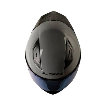 CASCO LS2 FF810 VIGO SOLID NARDO GRIS VISOIR IRIDIUM AZUL