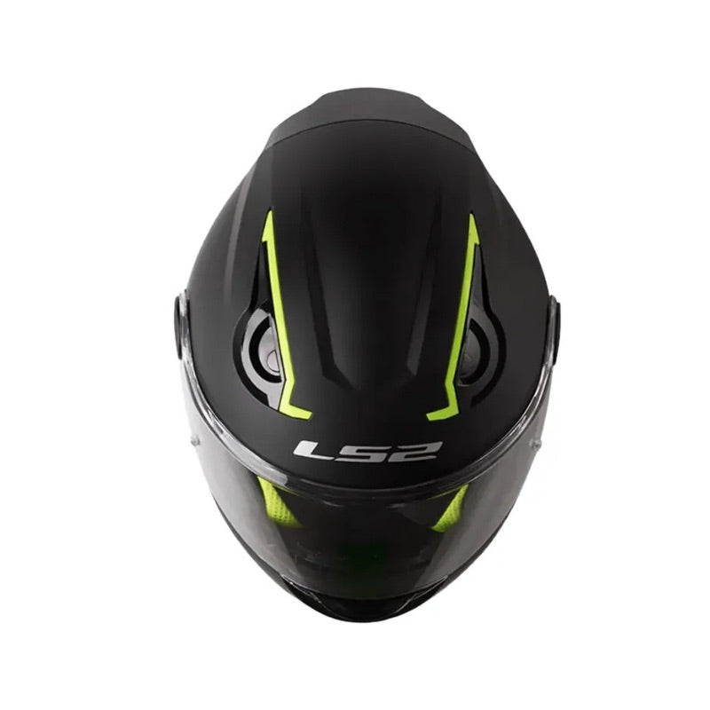 CASCO LS2 FF812 KID SOLID MATE NEGRO
