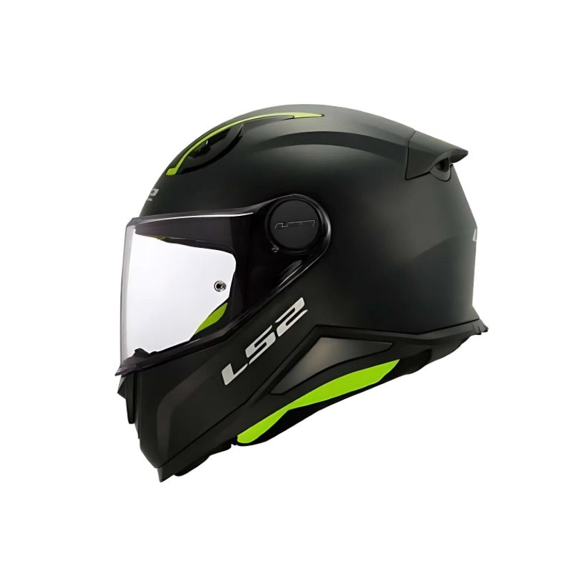 CASCO LS2 FF812 KID SOLID MATE NEGRO