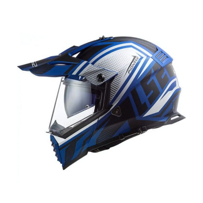CASCO LS2 MX436 PIONEER MASTER MATE NEGRO AZUL