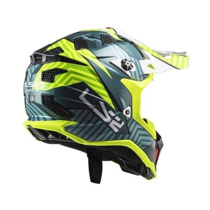 CASCO LS2 MX700 SUBVERTER ASTRO VERDE AMARILLO NEON