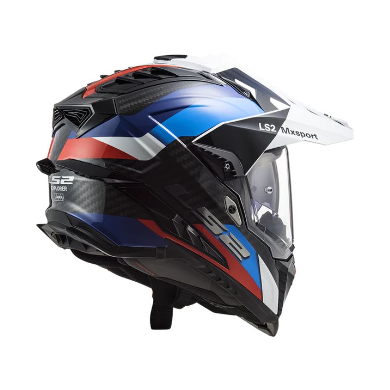CASCO LS2 MX701 EXPLORER CARBON FRONTIER BLANCO AZUL