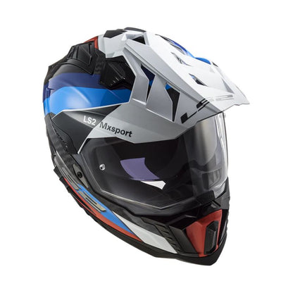 CASCO LS2 MX701 EXPLORER CARBON FRONTIER BLANCO AZUL