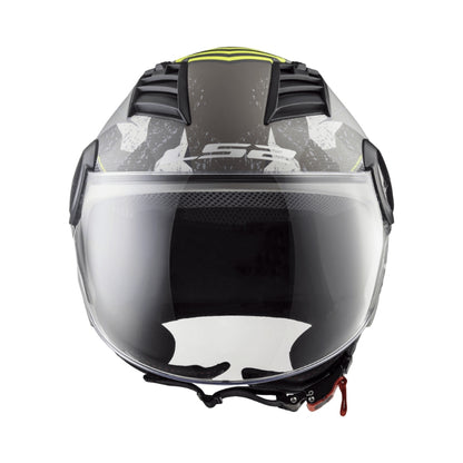 CASCO LS2 OF562 AIRFLOW CAMO MATE TITANIUM
