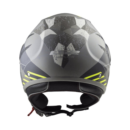CASCO LS2 OF562 AIRFLOW CAMO MATE TITANIUM