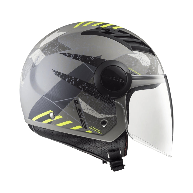 CASCO LS2 OF562 AIRFLOW CAMO MATE TITANIUM