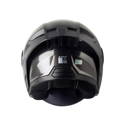 CASCO LS2 OF616 JEANS TITANIO VISOR HUMO
