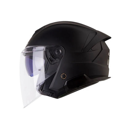 CASCO LS2 OF618 SOLID MATE NEGRO
