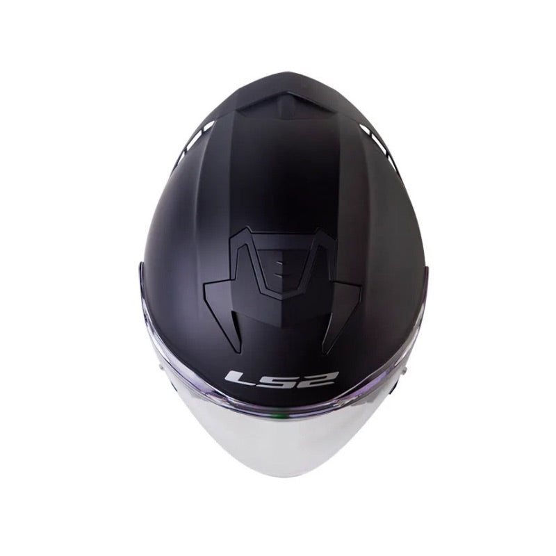 CASCO LS2 OF618 SOLID MATE NEGRO