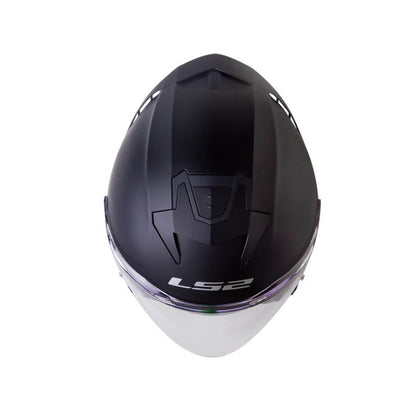CASCO LS2 OF618 SOLID MATE NEGRO