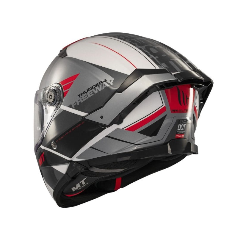 CASCO MT THUNDER4 SV FREEWAY GRIS ROJO A5