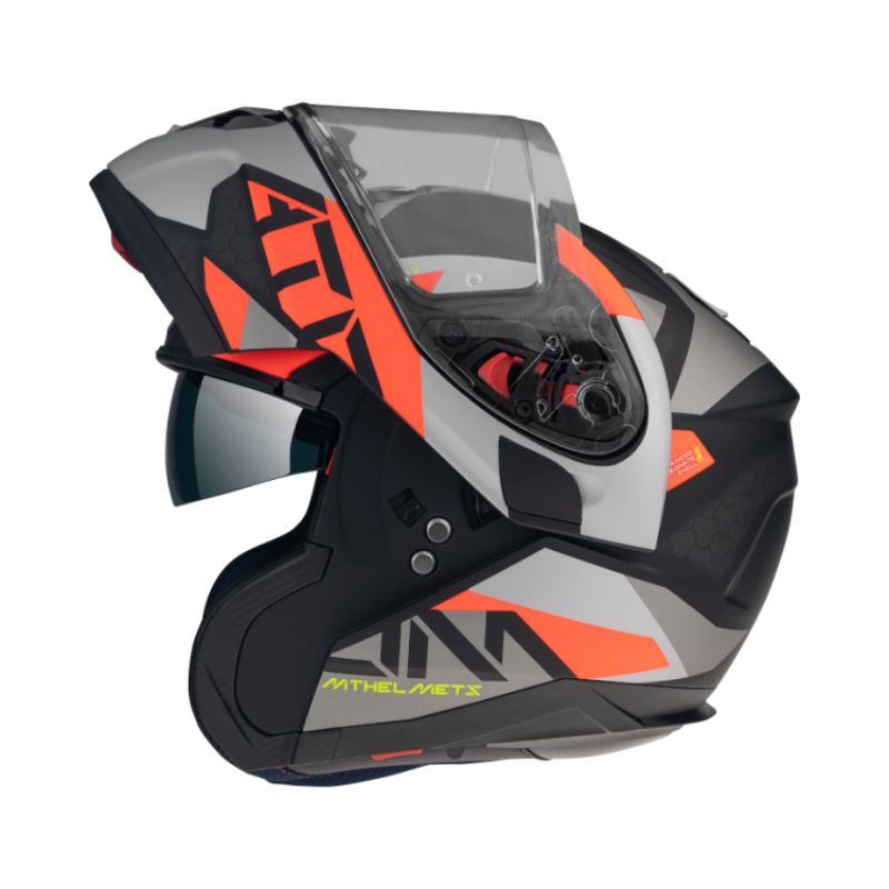 CASCO MT ATOM SV W17 MATE ROJO