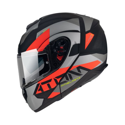 CASCO MT ATOM SV W17 MATE ROJO
