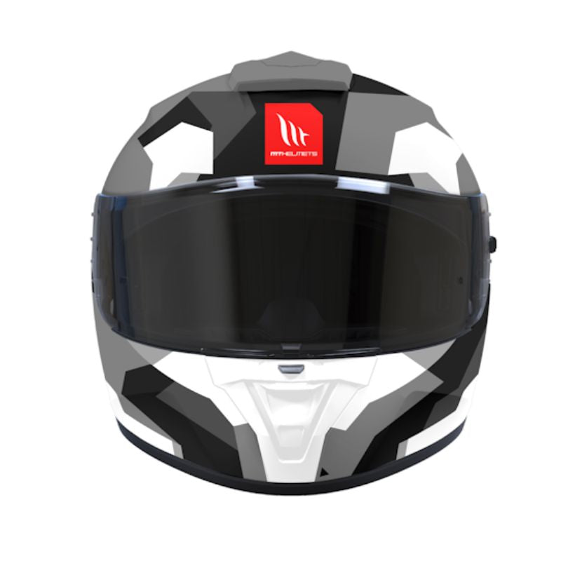 CASCO MT BLADE 2 SV FADE BLANCO GRIS