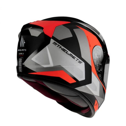 CASCO MT BLADE 2 SV FINISHLINE ROJO NEON