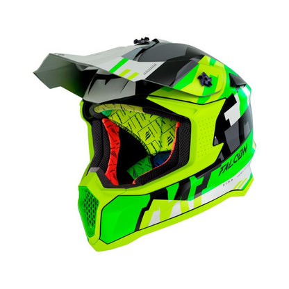 CASCO MT FALCON ARYA AMARILLO NEON PERLA
